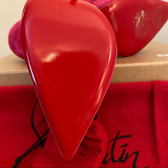 ‼️SOLD‼️ Iriza 100 Veau Velour Pink - Picture 4 of 7